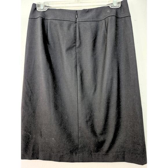 Vntg The Limited Skirt Sz S Black Straight Stretch Career Office Siren Classic - Picture 2 of 8
